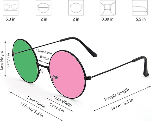 Vista 4 de spansee Gafas de fideos para festivales Coachella, gafas de sol para cosplay, famosos fideos de la banda, gafas para disfraz de Halloween y cosplay