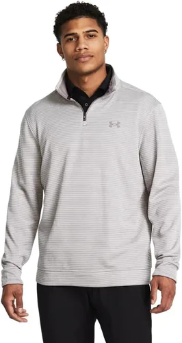 Vista 9 de Under Armour Suéter Storm SweaterFleece para hombre con cuarto de cremallera (001) negro/blanco/negro
