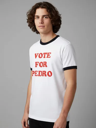 Vista 2 de zerogravitee Vota por Pedro Camiseta de manga corta Ringer