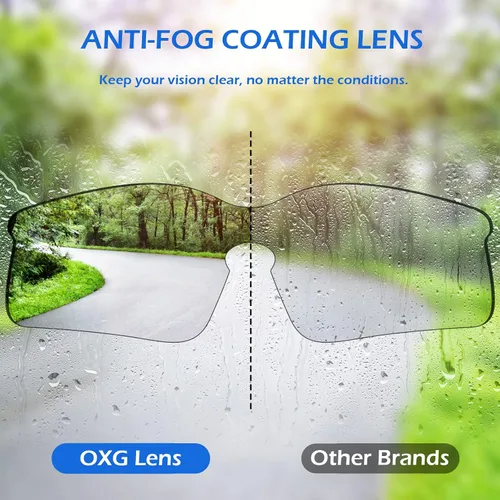 Vista 3 de OXG 12 unidades gafas de seguridad antivaho para hombres, gafas de seguridad ANSI Z87.1 resistentes a impactos y arañazos para la protección