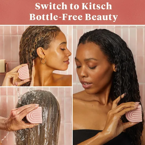 Vista 7 de Barra de Jabón Líquido Kitsch con Aceite de Ricino Acondicionador - Cuidado Hidratante y Humectante del Cabello - Acondicionador Orgánico de Aceite