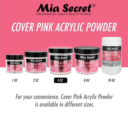 Vista 7 de MIA SECRET Uñas 4 Onzas COVER PINK-1 pieza