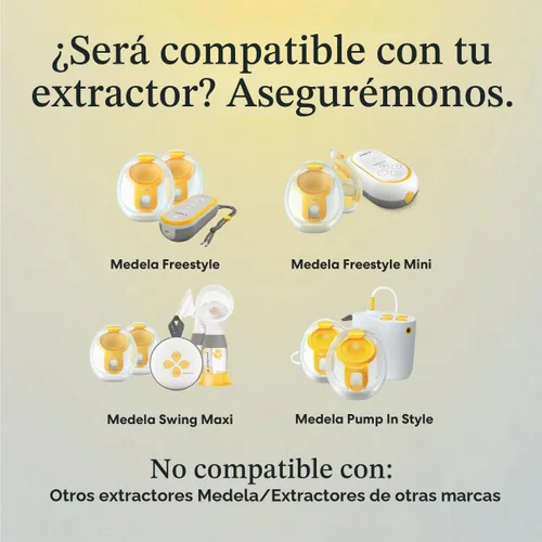 Vista 13 de Vasos de colección manos libres Medela, compatibles con los extractores de leche Freestyle Flex, Pump in Style con MaxFlow y Swing Maxi eléctricos