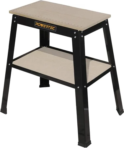 Vista 2 de POWERTEC Paquete de soporte de herramientas universal con base móvil WEN para herramientas de carpintería