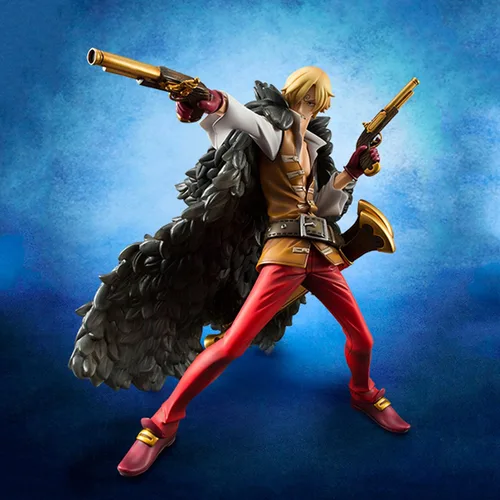 Vista 2 de Megahouse One Piece P.O.P.: Edición Z Versión Sanji Figura de PVC, modelo excelente
