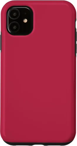 Vista 5 de Funda rosa para iPhone 15 Viva Magenta 2023 Color del Año