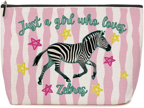 Vista 17 de Lovdazzles Dragon Gifts for Girls Makeup Bag Funny Animal Cosmetic Bag Gifts for Dragon Lovers Women, Just A Girl Who Loves Dragons, Christmas