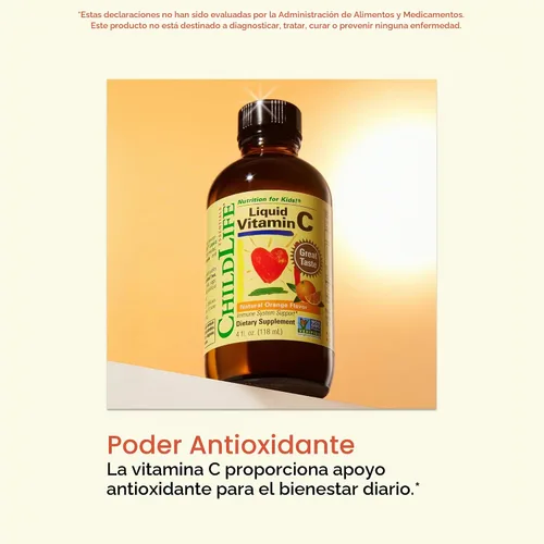 Vista 5 de Childlife vitamina C líquida , 10200, 1, 1
