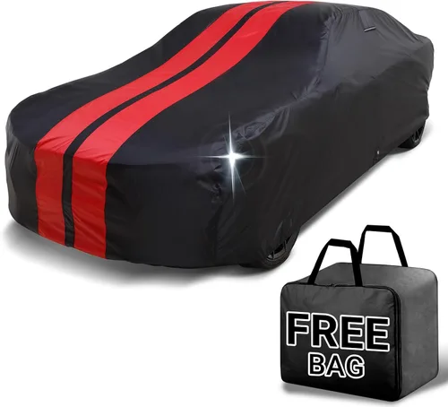 Vista 24 de iCarCover Funda de automóvil personalizada para Mazda 1200 (1970), impermeable, para todo tipo de clima, lluvia, nieve, UV, protector solar