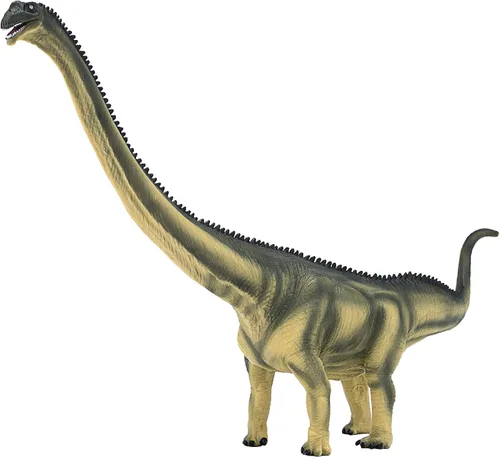 Vista 3 de MOJO - Figura de dinosaurio realista, Mamenchisaurus, verde, 11 x 2.2 x 7.5 pulgadas