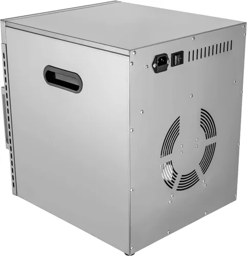 Vista 5 de Máquina deshidratadora de alimentos, 110 V, 800 W, 10 bandejas de acero inoxidable, secadora de alimentos de cocina con temperatura ajustable