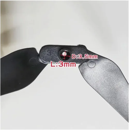 Vista 2 de 2 Pairs of RC Drone Compatible E88 Pro Folding Propeller Blades