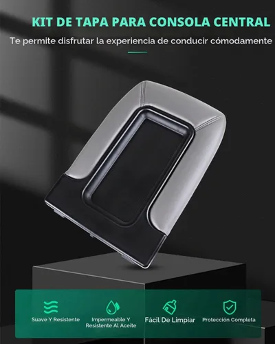 Vista 2 de SCITOO Juego de tapa de repuesto para consola para GMC Sierra Chevrolet Silverado 2001 a 2007