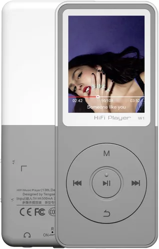 Vista 9 de Reproductor de MP3 con Bluetooth 5.3, pantalla de 1.8", reproductor Azul