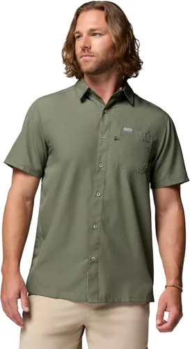 Vista 81 de Columbia Camisa PFG Slack Tide Camp para hombre Gris (Cool Grey)