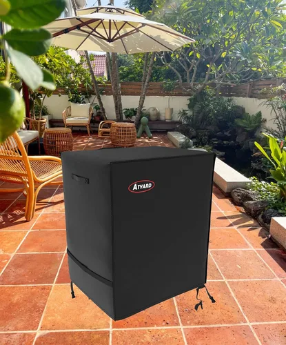 Vista 3 de ATYARD Keter Unity - Funda de exterior de 30 pulgadas para mesa portátil (pequeña), resistente a los rayos UV, transpirable, para todo tipo de clima