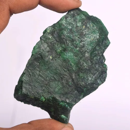 Vista 3 de GEMHUB Piedra preciosa para joyería 455.00 Ct Natural Egl Certificado Rock áspero verde crudo esmeralda Piedra preciosa suelta para la fabricación