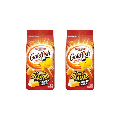Vista 17 de Goldfish Galletas de queso cheddar para bebé, bolsa de 7.2 onzas