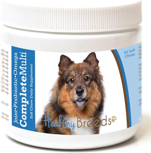 Vista 354 de Healthy Breeds Affenpinscher todo en uno multivitamínico suave masticable 60