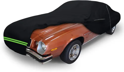 Vista 12 de Funda impermeable para coche Replace para Ford Mustang 1964-1978, 6 capas para todo tipo de clima, funda personalizada Mustang para todo el coche