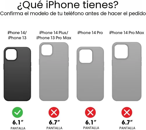 Vista 3 de OtterBox Funda para iPhone 14 y iPhone 13 Symmetry Series+, transparente, ultra elegante, se ajusta a MagSafe, bordes elevados para proteger