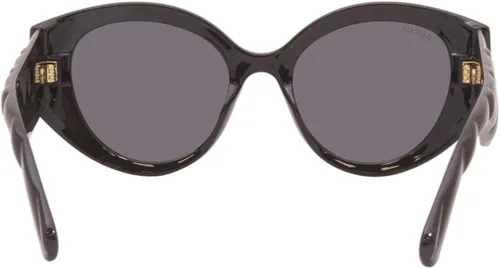 Vista 4 de Gucci GG0809S BLACKGREY 5719145 gafas de sol de mujer
