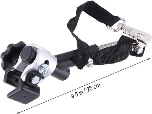 Vista 3 de NOLITOY Accesorio de remolque de bicicleta, remolque de bicicleta, acoplador universal para remolque de bicicleta, conector de enganche de remolque