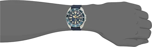 Vista 6 de Seiko reloj para buzos automático SRP605K2 de hule azul para hombre