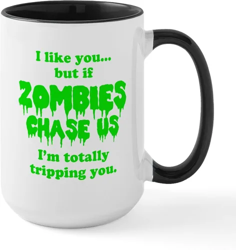 Vista 38 de CafePress Cattitude Funny Cat Saying Taza Grande de Café de Cerámica 15 oz (444 ml)