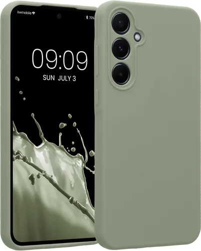 Vista 69 de kwmobile Funda compatible con Samsung Galaxy A13 4G - Funda delgada de silicona TPU - Acabado suave al tacto - Amarillo radiante