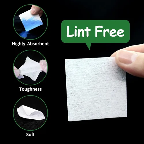 Vista 2 de Cotton Gun Cleaning Patches + Needle Odorless CLP Oil，Lint Free Gun Cleaning Cloth,Wipes for Pro Shot Pistol/All Caliber of Firearms Gun Cleaning