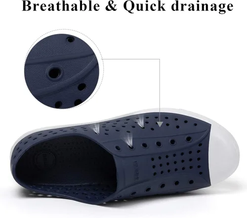 Vista 3 de SAGUARO Zapatos de agua transpirables para hombres y mujeres y niños sandalias para playa ligeras de fácil postura zuecos de jardín