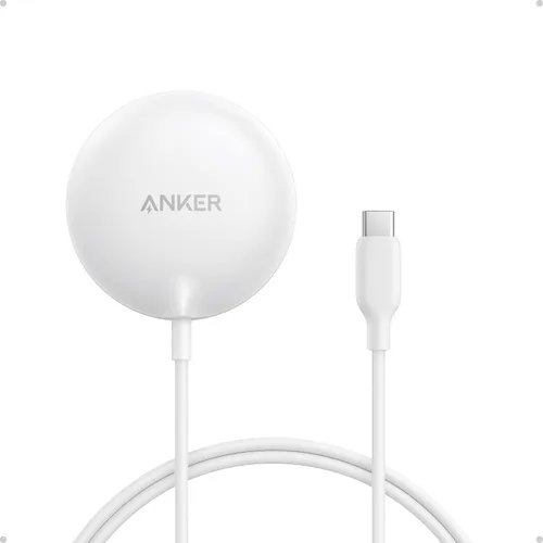 Vista 9 de Anker Zolo - Cargador inalámbrico magnético, certificado Qi2 de 15 W, almohadilla de carga inalámbrica compatible con MagSafe, para iPhone