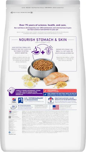 Vista 2 de Hill's Science Diet - Alimento seco para gatos con estómago y piel sensible