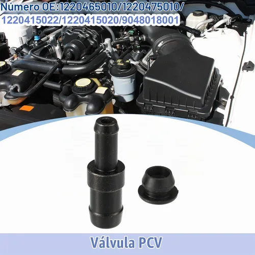 Vista 2 de uxcell Kit de juntas de válvula PCV Accesorios de válvula de ventilación positiva del cárter para Toyota 4Runner 3.0L 1990-1995