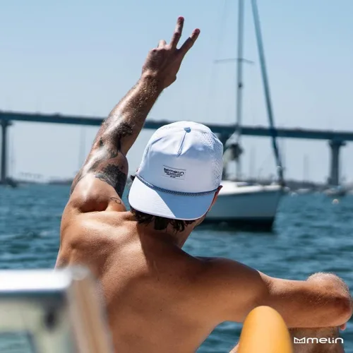 Vista 7 de melin Coronado Brick Hydro, gorra de béisbol resistente al agua para hombres y mujeres