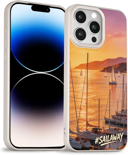 Vista 16 de Funda para iPhone 12 Pro Max (protección contra caídas de grado militar) Funda de teléfono de TPU a prueba de golpes, medusa-12PM Azul
