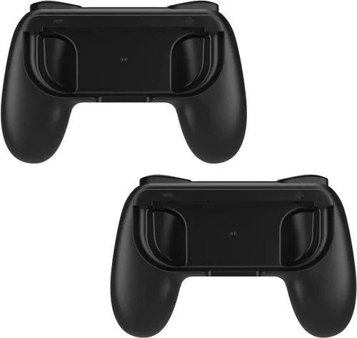 Vista 5 de Beastron Joy Con Grips compatible con Nintendo Switch kit de mango para Nintendo Game Switch Joy Con 4 unidades acabado mate