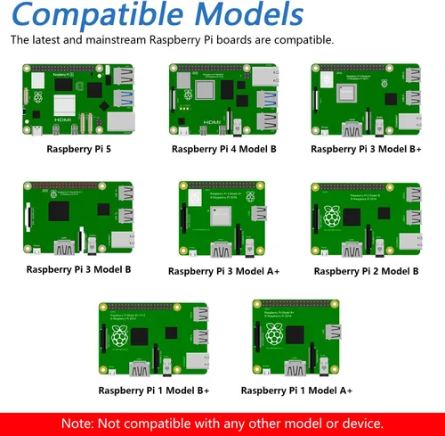 Vista 6 de FREENOVE Monitor de pantalla táctil de 4.3 pulgadas para Raspberry Pi 5 4 B 3 B+ A+, pantalla IPS de 800 x 480 píxeles, pantalla capacitiva táctil