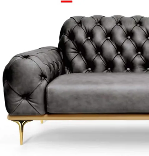 Vista 4 de Patas triangulares de metal modernas y minimalistas para muebles, patas de soporte para sofá, patas de gabinete de TV, patas de mesita de noche, Oro