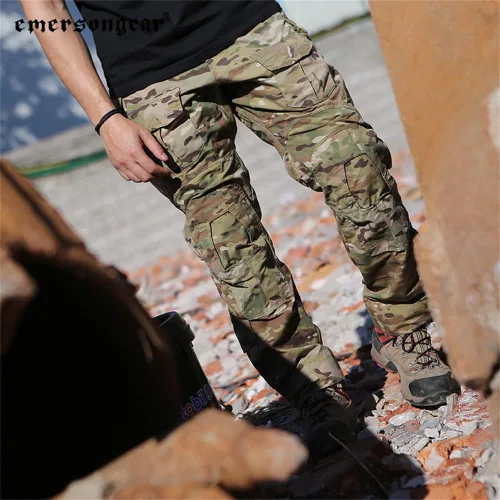 Vista 6 de EMERSONGEAR Pantalones tácticos G3, pantalones cargo Ripstop para hombre, camuflaje militar, entrenamiento, senderismo, caza, camping, pesca