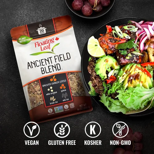 Vista 8 de Floating Leaf Ancient Field Blend, sin OMG, sin gluten, 14 onzas (paquete de 6)