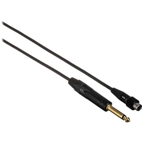 Vista 7 de Shure WA303 Cable de guitarra estándar de 2 pies con conector de 1/4 en cada extremo