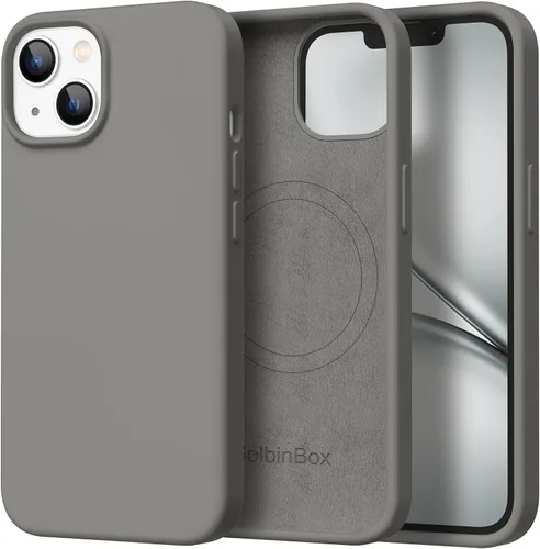 Vista 71 de GolbinBox Funda magnética para iPhone 17, compatible con MagSafe, cubierta de silicona integrada para control de cámara, funda de silicona líquida a