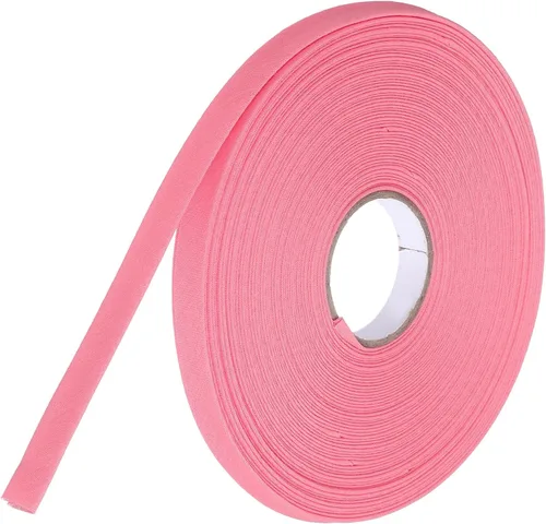 Vista 102 de MECCANIXITY Cinta al bies de doble pliegue de 1 pulgada, cinta al bies de poliéster continua a granel para coser, costura, acolchado, dobladillo