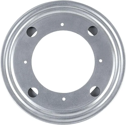 Vista 2 de HSTECH Lazy Susan de 8 pulgadas, placa de rodamiento giratoria de 400 libras resistente para mesa giratoria, funda de libros, bandeja de servir