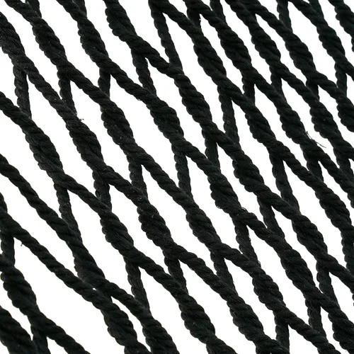 Vista 2 de Lazy Daze Hammocks Hamacas de cuerda doble de 12 pies, hamaca de algodón tejida a mano para 2 personas con barra separadora, mosquetón, correa