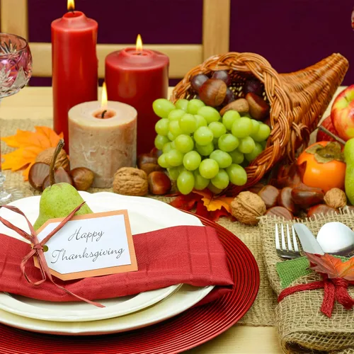 Vista 6 de Dandat 1 cesta de cornucopia de Acción de Gracias de 13.78 pulgadas, cuerno de Acción de Gracias, decoración de mesa de otoño, cornucopia para Vid