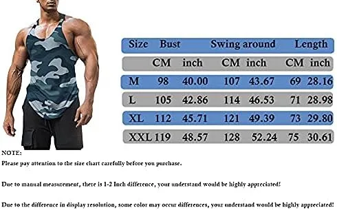 Vista 2 de Camisetas sin mangas de algodón para hombre, ajuste seco, gimnasio, culturismo, entrenamiento, fitness, sin mangas, musculares