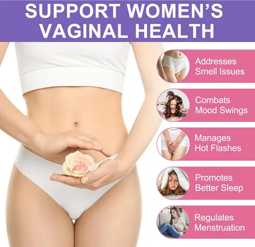 Vista 2 de Probióticos vaginales para mujeres, Gomitas femeninas de Vital Source, equilibrio de pH para mujeres, Gomitas premium de equilibrio femenino
